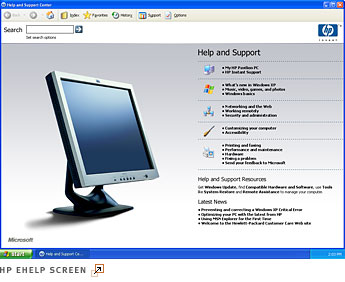 HP eHelp for HP computers